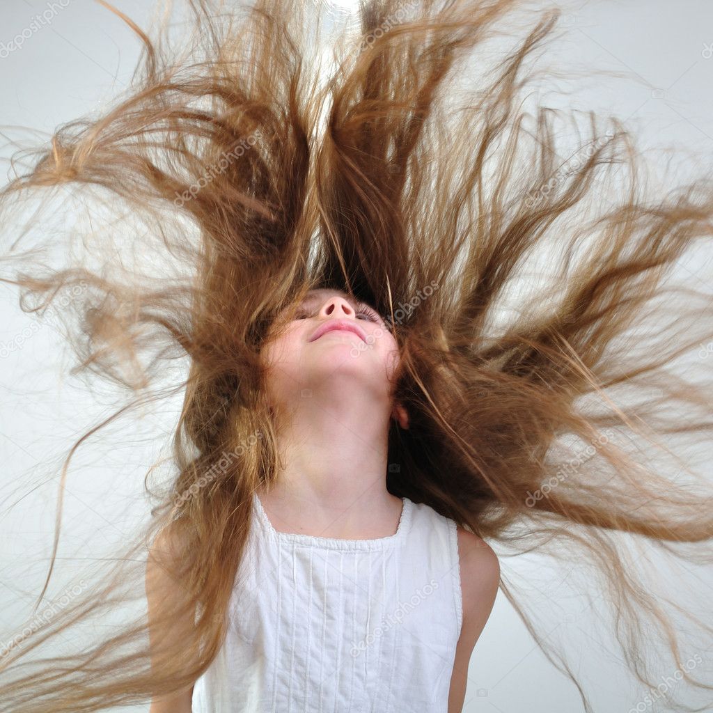 Floating Hair Stock Photo Cherry Merry