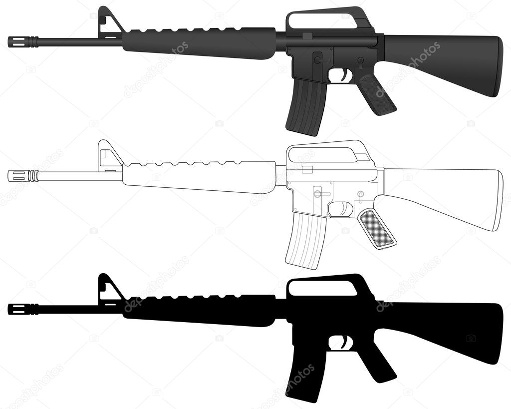 m16 vector