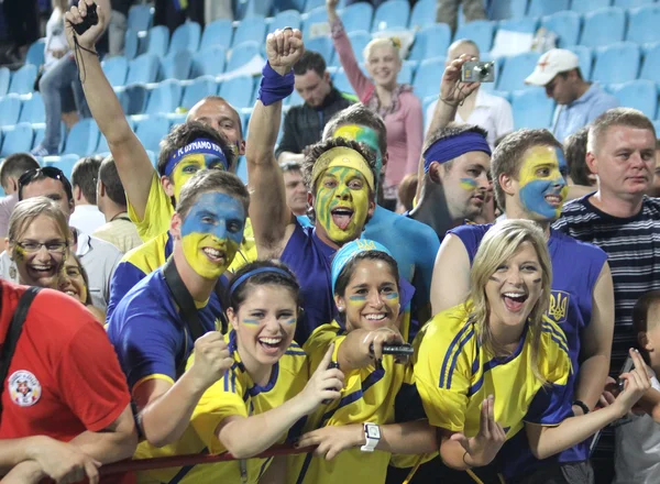 Ukrainian soccer fans