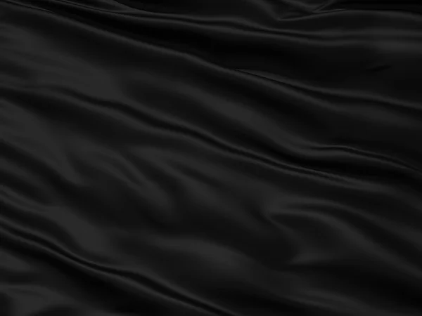 Wavy black textile background