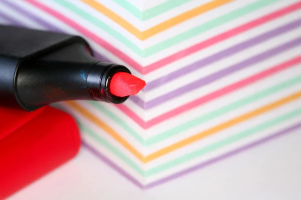 Red pen — Stock Photo #8576060