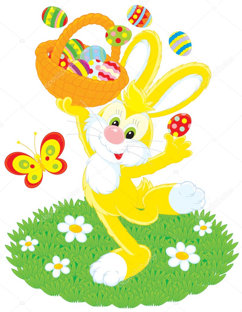 http://static8.depositphotos.com/1001009/885/v/950/depositphotos_8856933-Easter-Bunny-dances-with-a-basket-of-painted-eggs.jpg