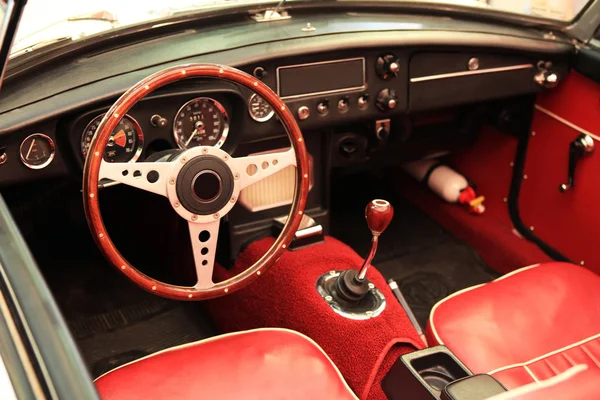 Salon of an old cabriolet