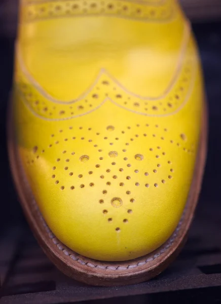 Yellow shoe