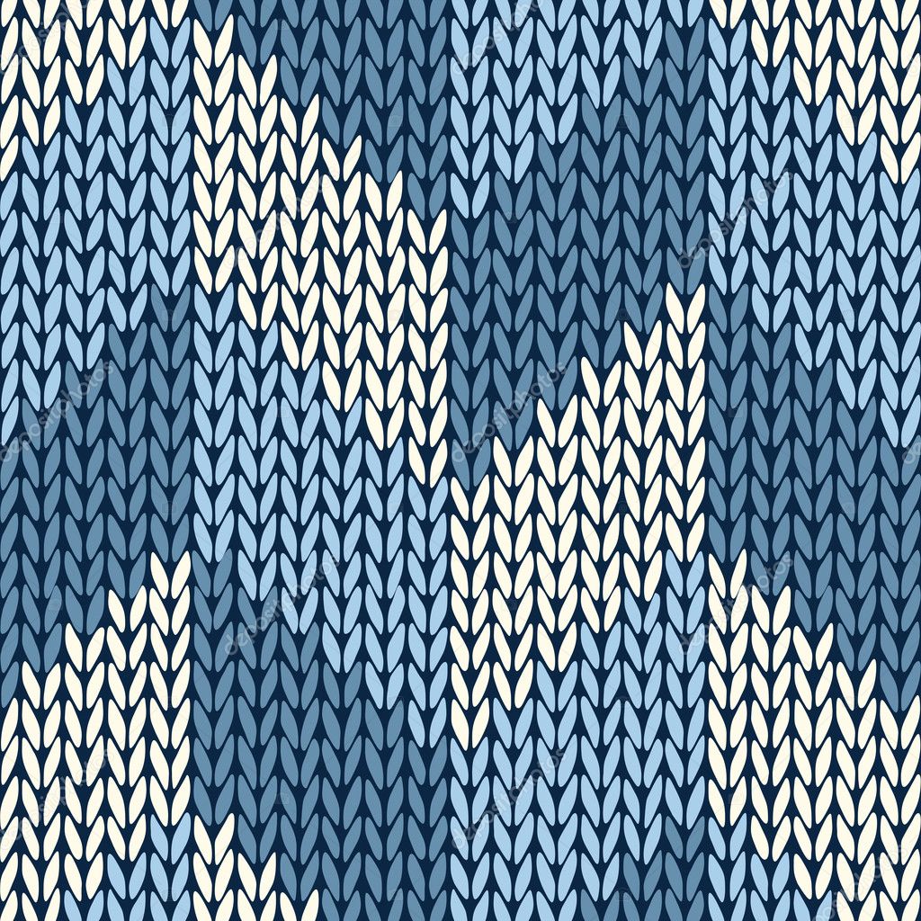 Style Seamless Color Knitted Pattern Stock Vector ? prezent #9925369