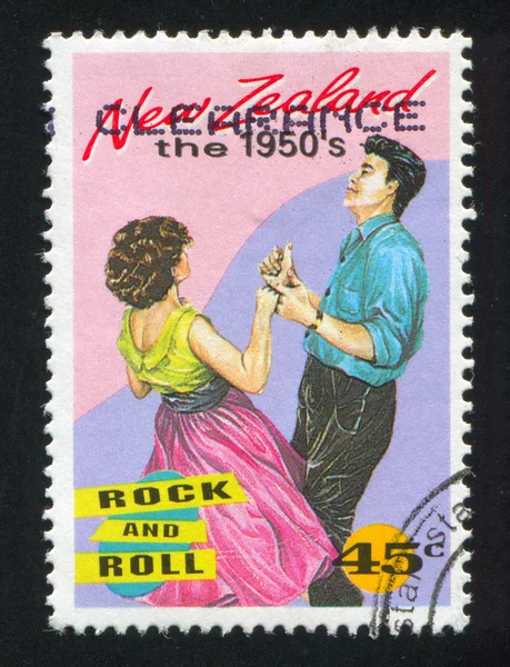 Couple Dancing Rock and Roll