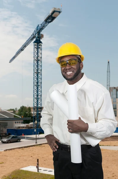 Black Man Construction Worker