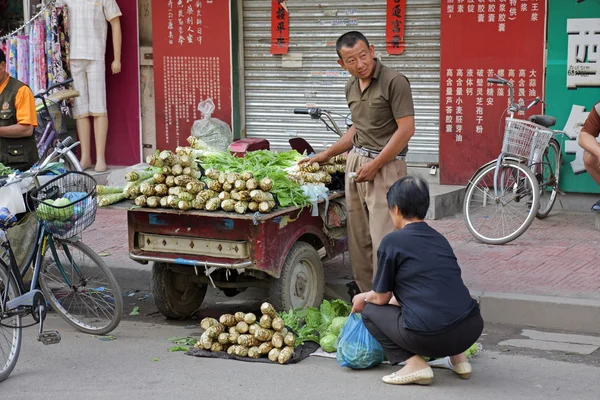 Chinese street seller