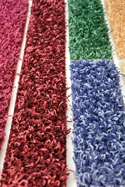 Sample colors of shaggy like carpets