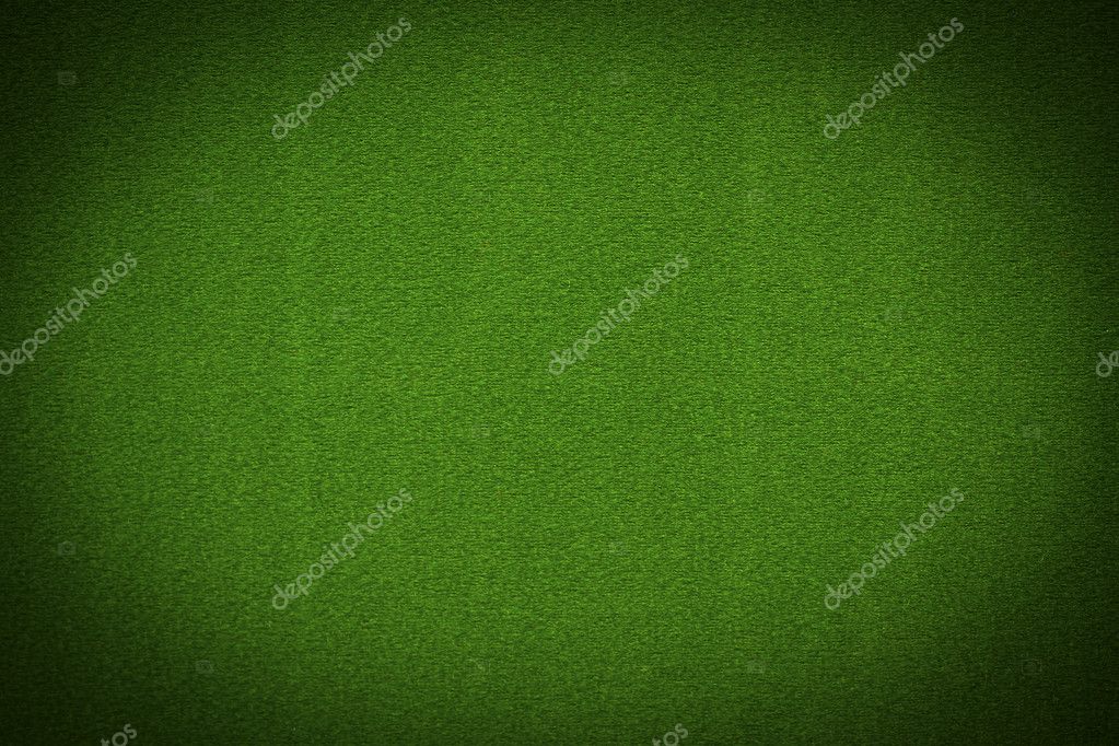 Green poker table