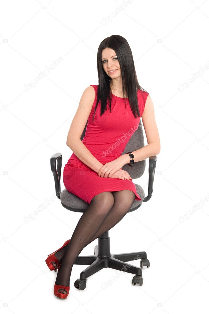 Фото искусной леди на стуле