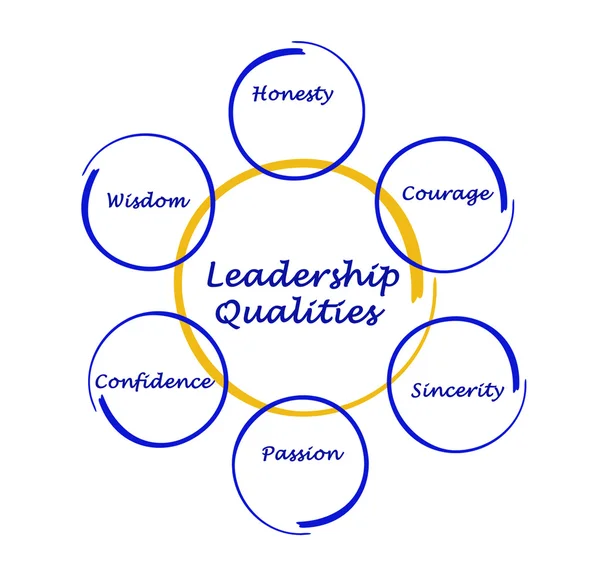 Diagram Of Leadership Qualities — Stock Photo © Vaeenma #8985128