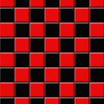 Red and black tile — Stock Photo © spopov #3425494