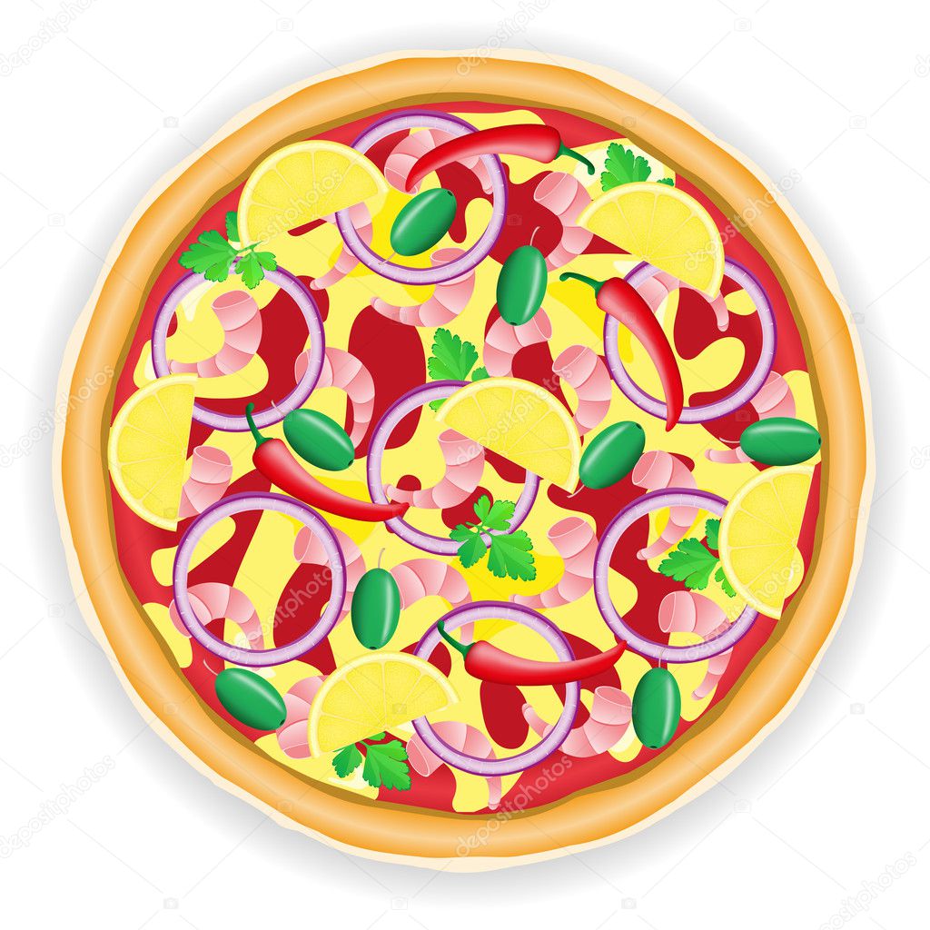 vector pizza