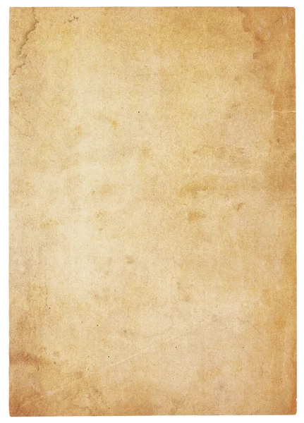 Very Old, Water-Stained Blank Paper