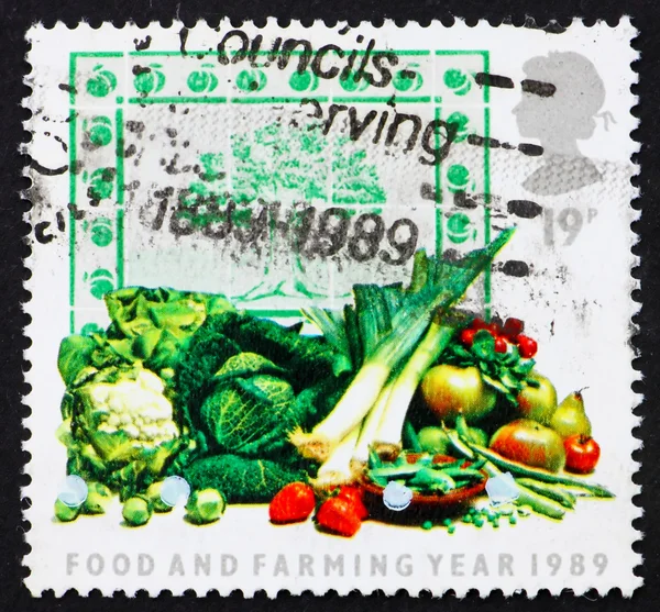 Postage stamp GB 1989 Fruit and vegetables