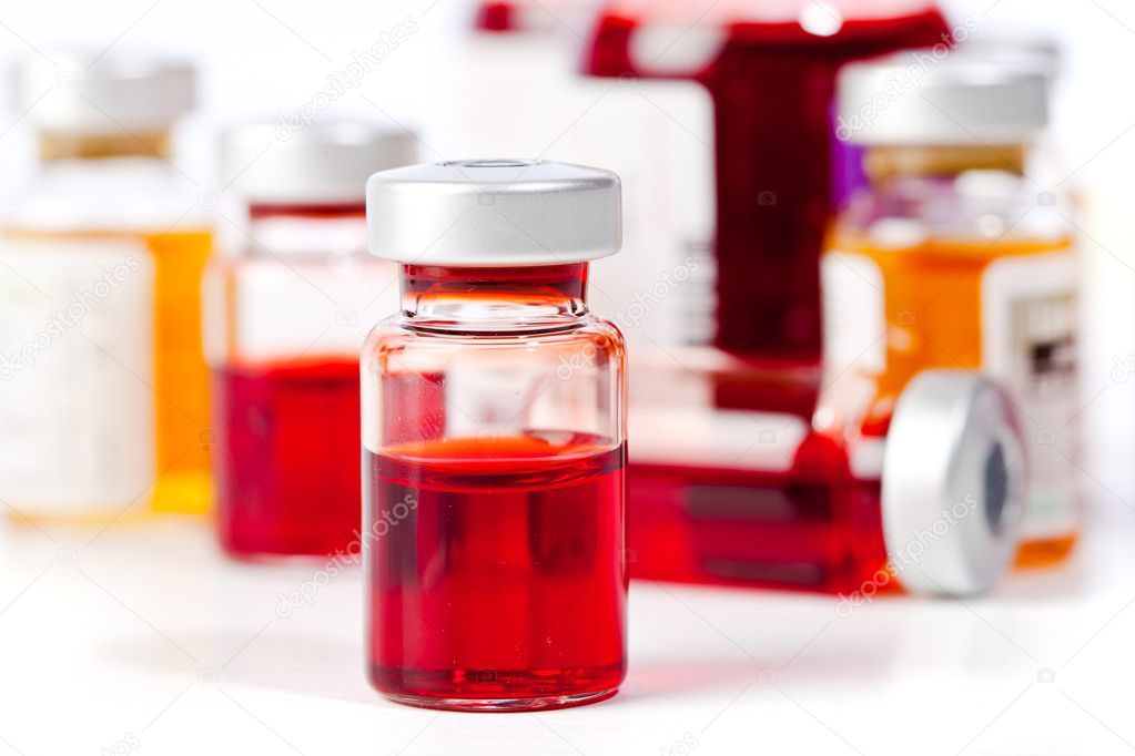 Medicine vials — Stock Photo © 8222776