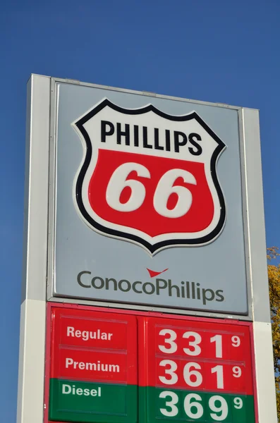 Phillips 66 Gas Station Sign