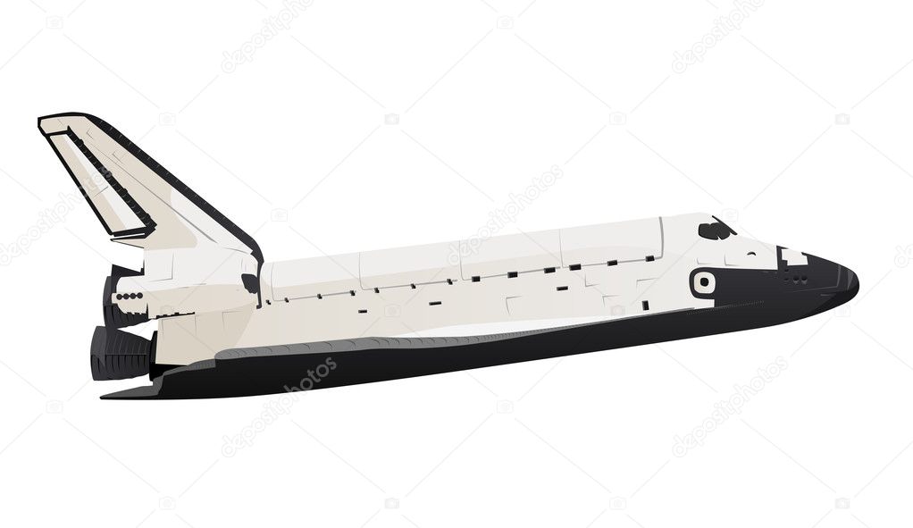 free clip art of space shuttle - photo #43