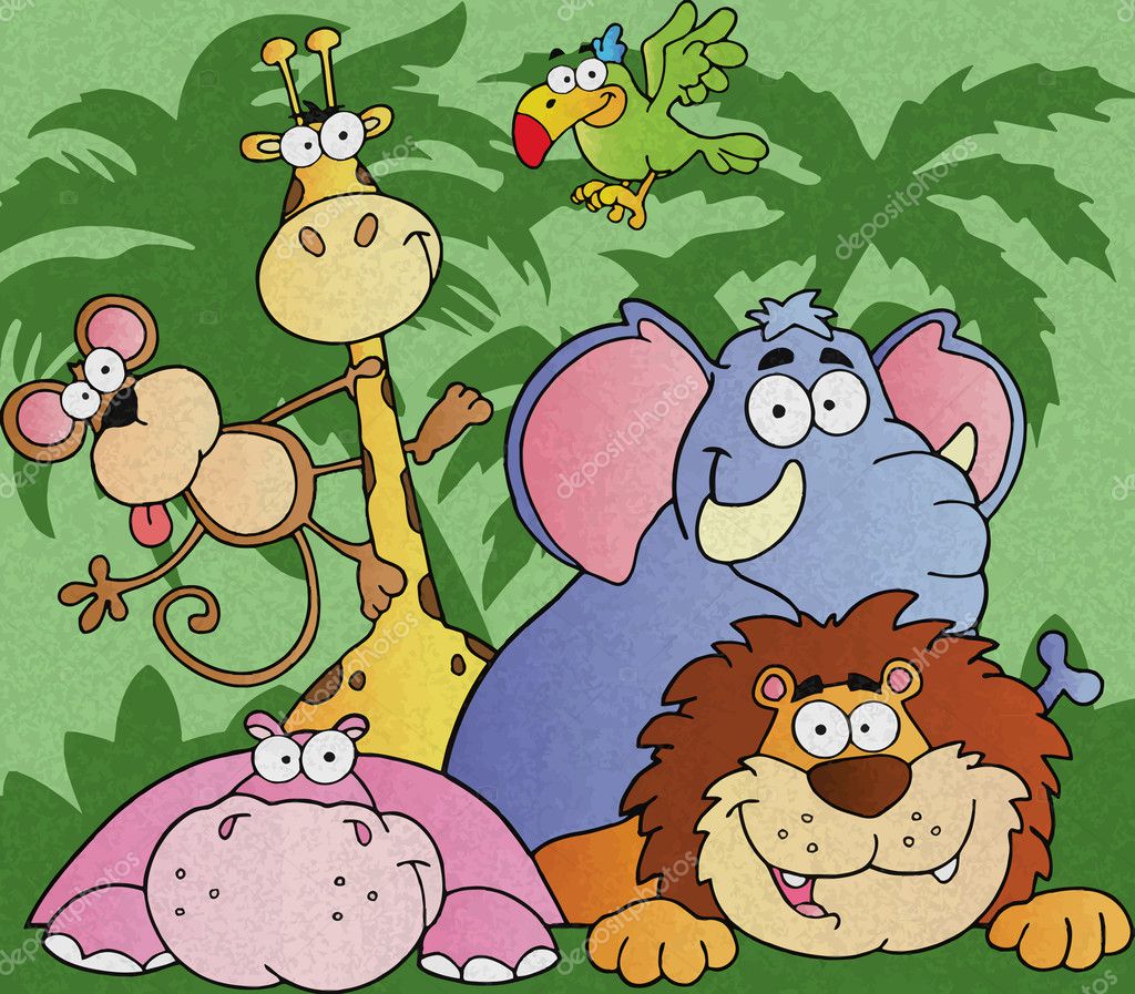 A Cartoon Jungle