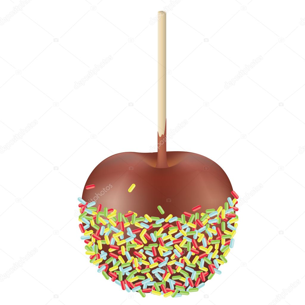 candy apple clipart - photo #42
