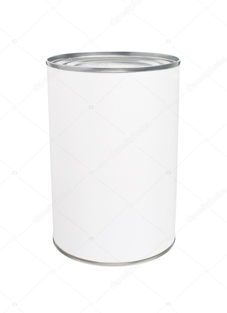 Blank Tin Can