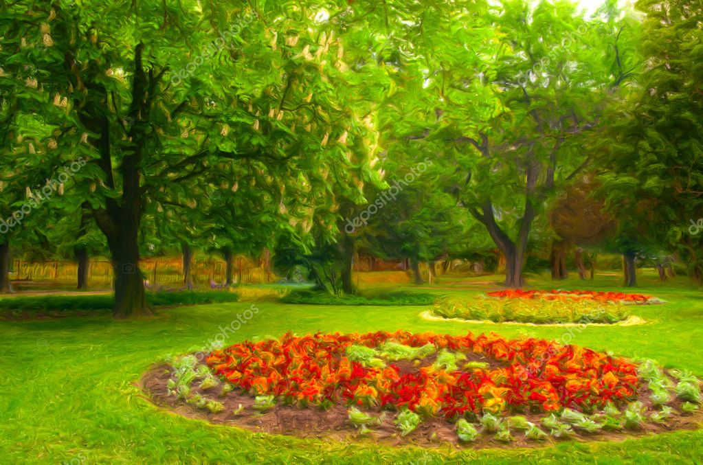 Beautiful Flower Garden