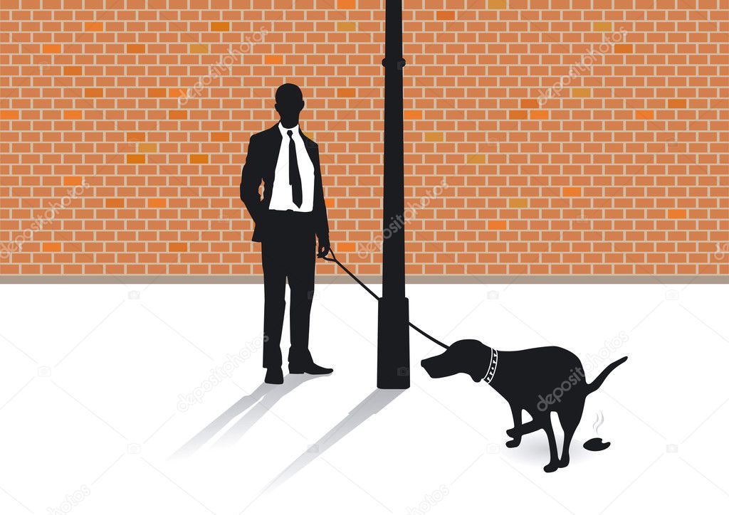 The dog shit The dog shit