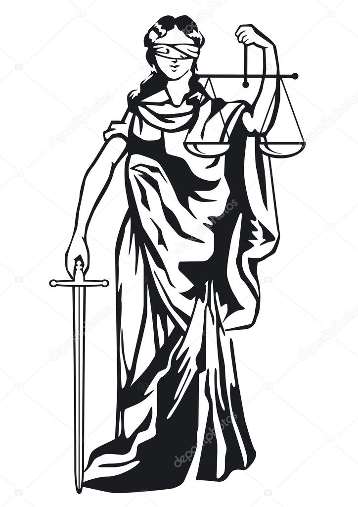 lady justice coloring pages - photo #33