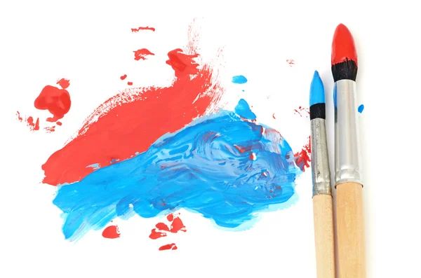 Brush and paint scratch — Stock Photo #9626743