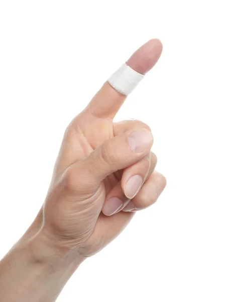 Plaster On Finger