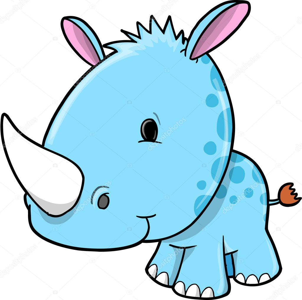 Cute Rhinoceros