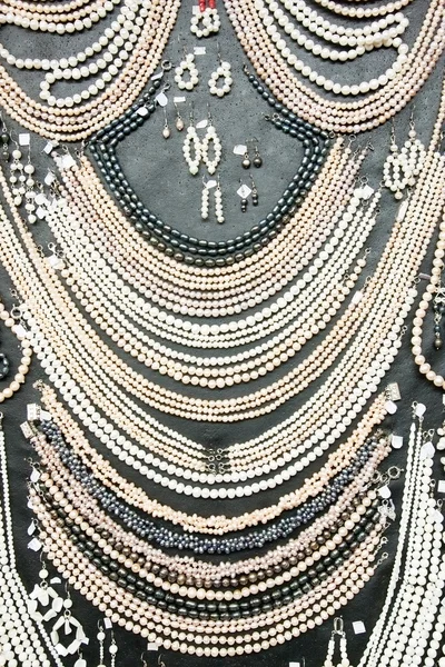 Jewelry collection at souvenir market