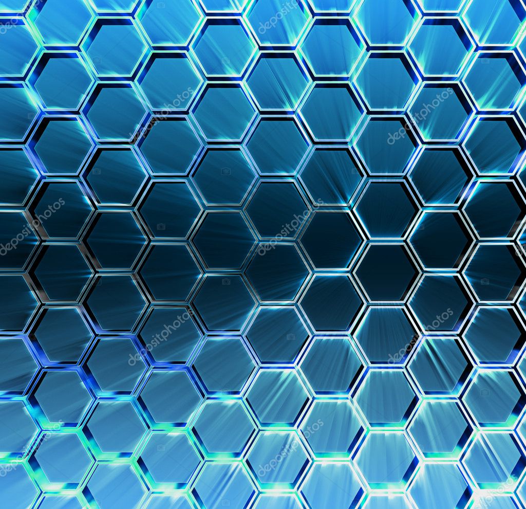 Abstract hexagon background — Stock Photo © marinini #9686936