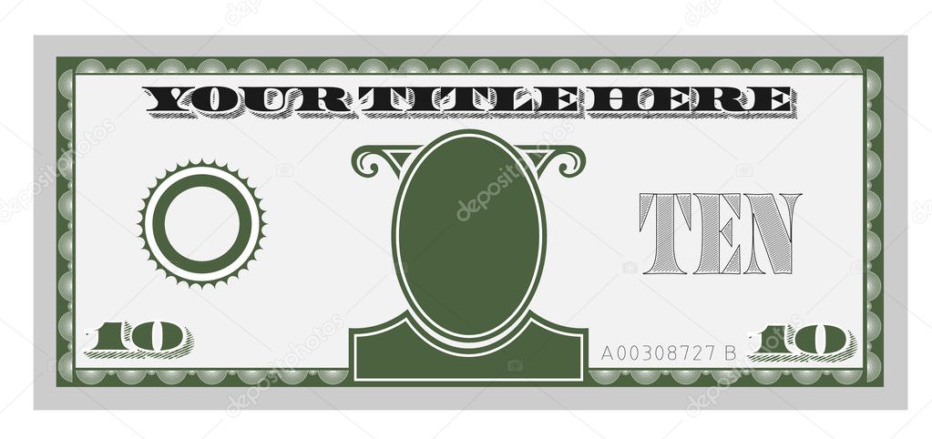 fake money clipart template - photo #16