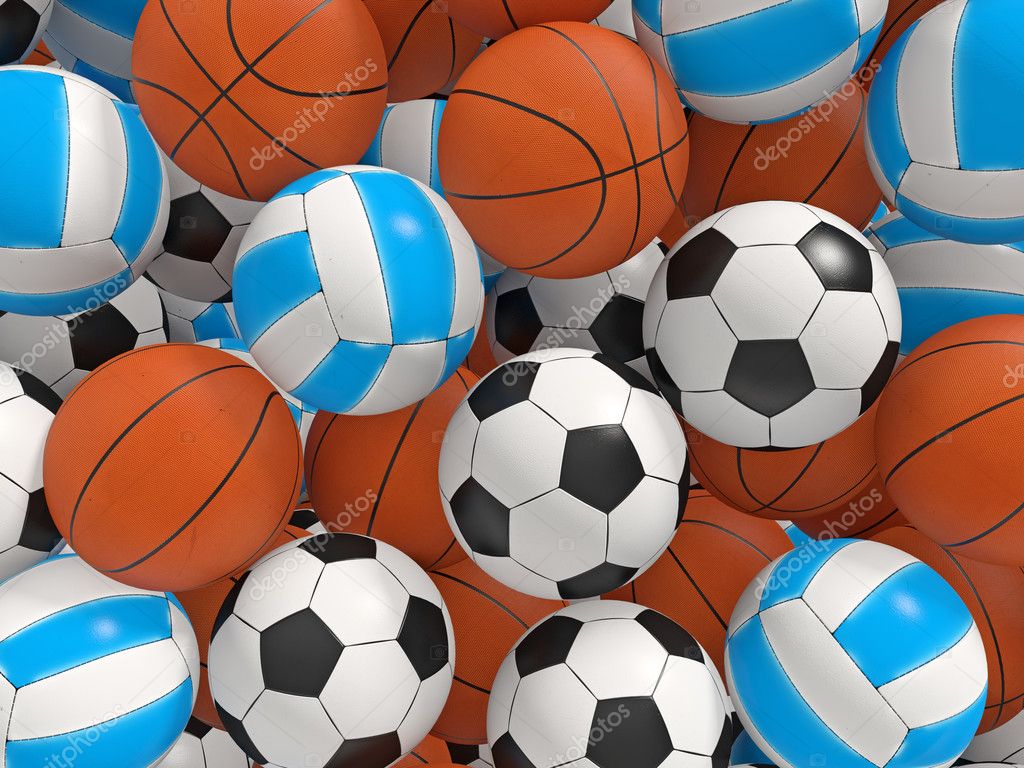 Sport balls — Stock Photo © Yakobchuk #8860738