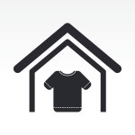 Clothing Store Icon Stock Vector Illustration 109453334 : Shutterstock