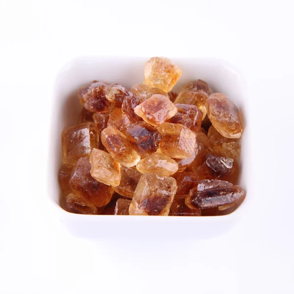 Brown rock candy
