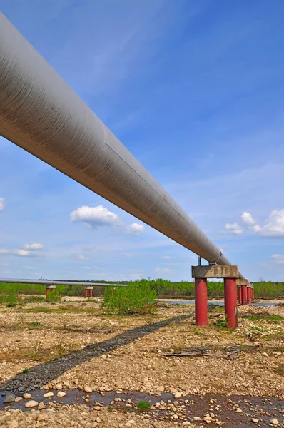 The high pressure pipeline