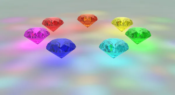 Jewel color stones