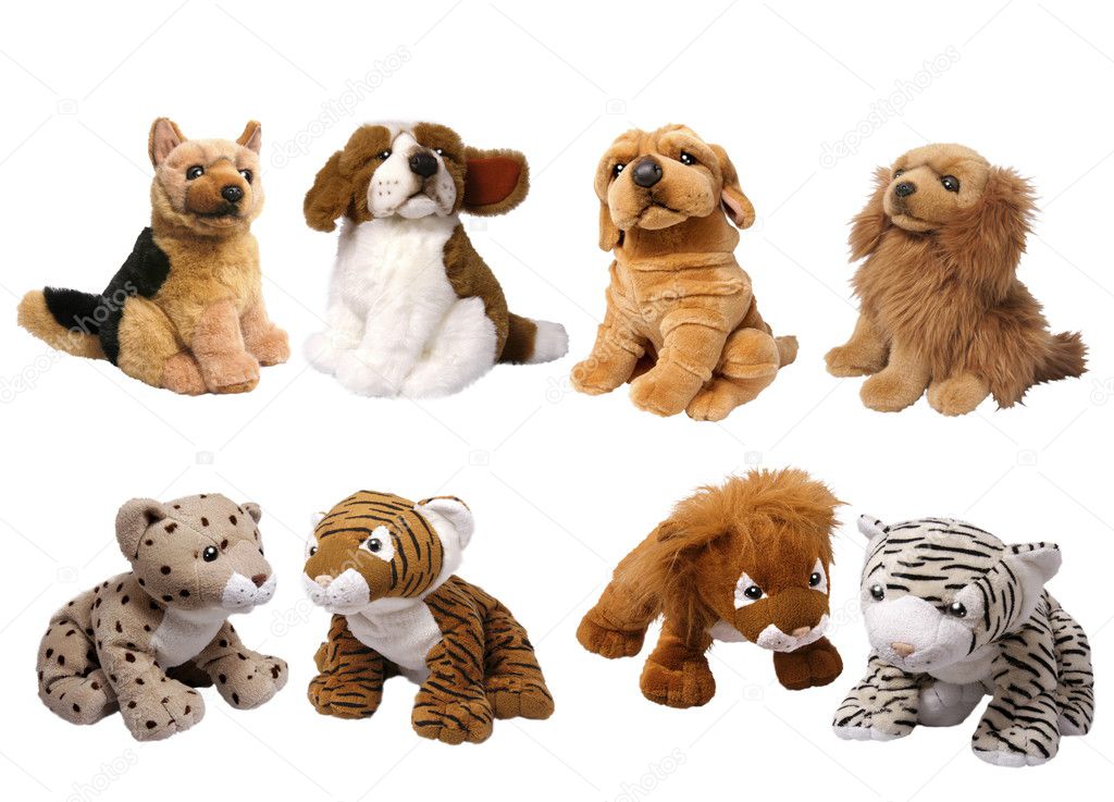 big soft animal toys