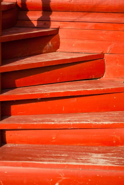 Red stairs