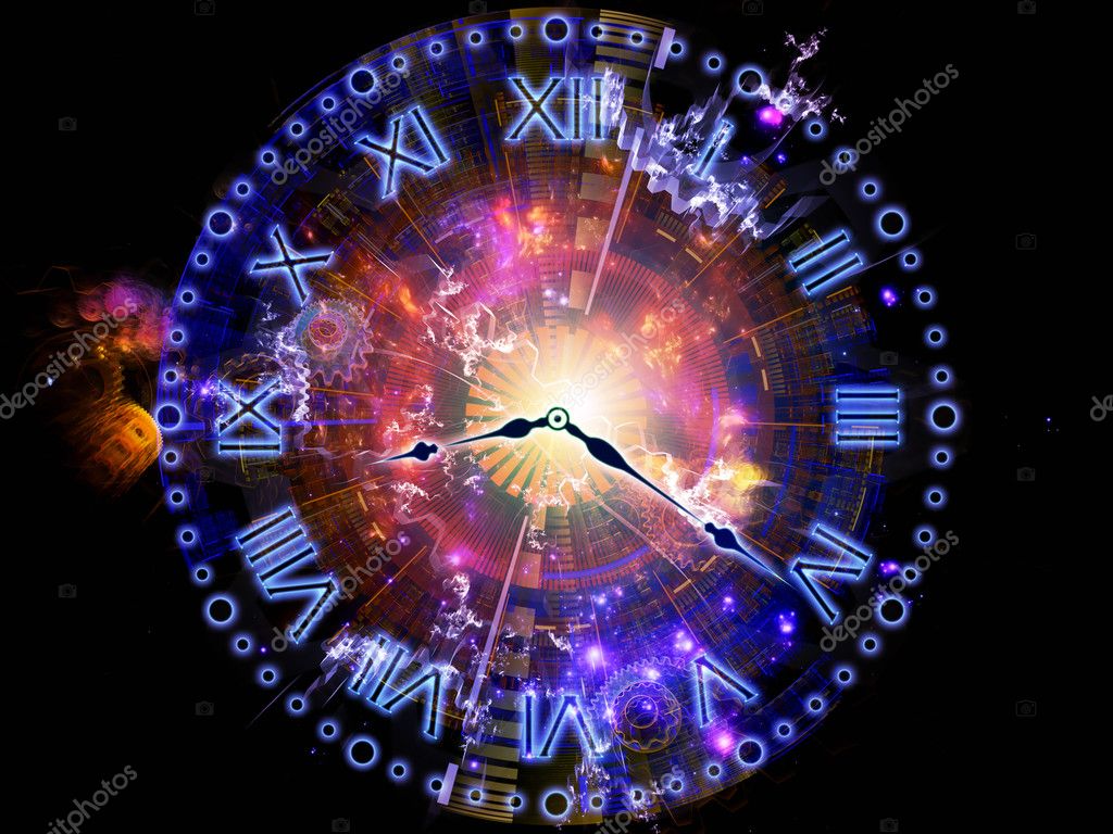 Clock universe — Stock Photo © agsandrew 10362173