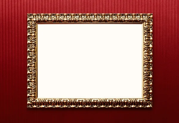 Vintage blank frame with clipping path — Stock Photo #8359236