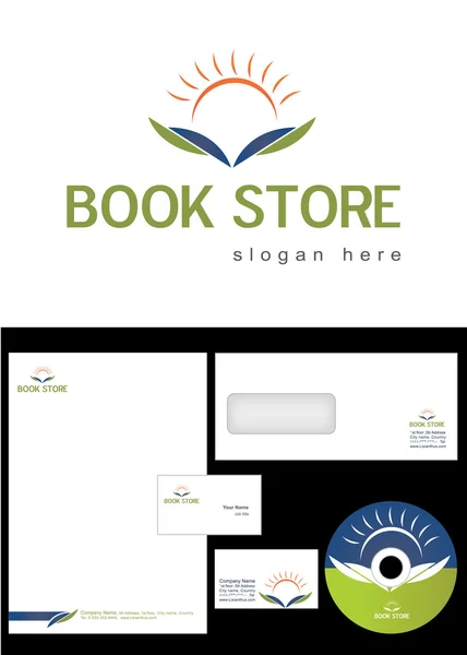 Logo Design Book on Book Store Logo Design   Foto Stock    Nabeel Zytoon  9715908