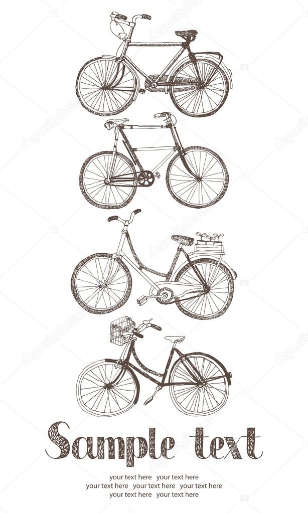 Vintage Bike Vector