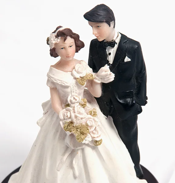 Wedding cake dolls