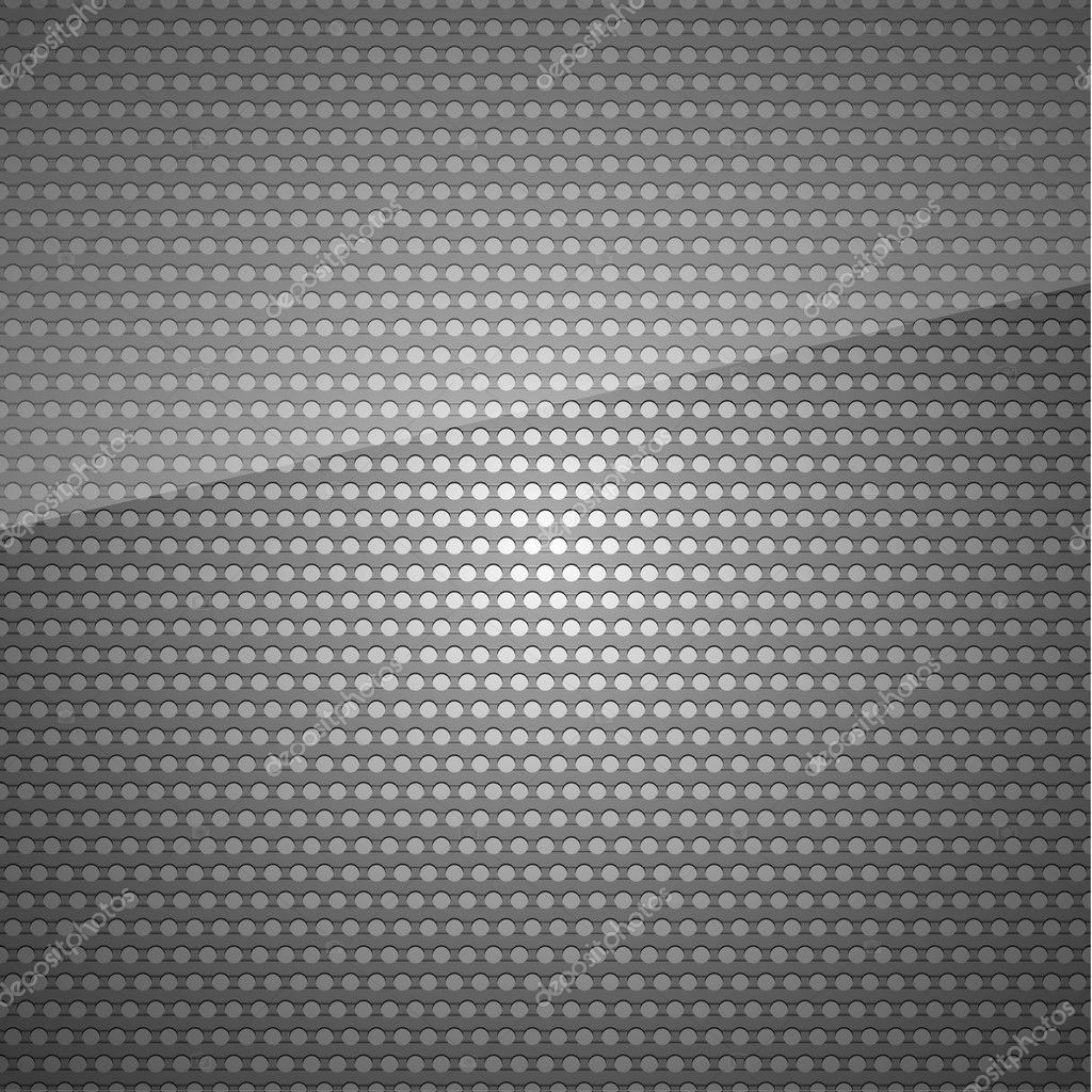 Seamless Metal Surface Dark Gray Background Perforated Sheet Eps