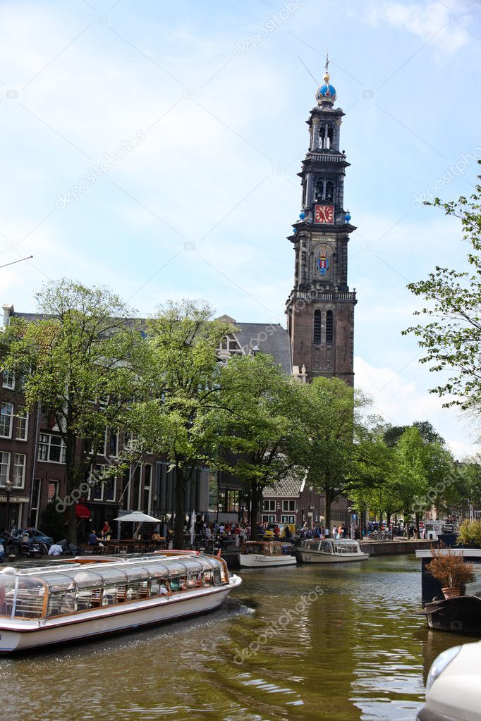 Holland, Niederlande, Hauptstadt amsterdam — Stockfoto © ginasanders