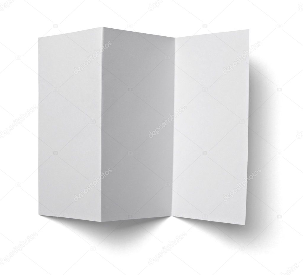 blank booklet